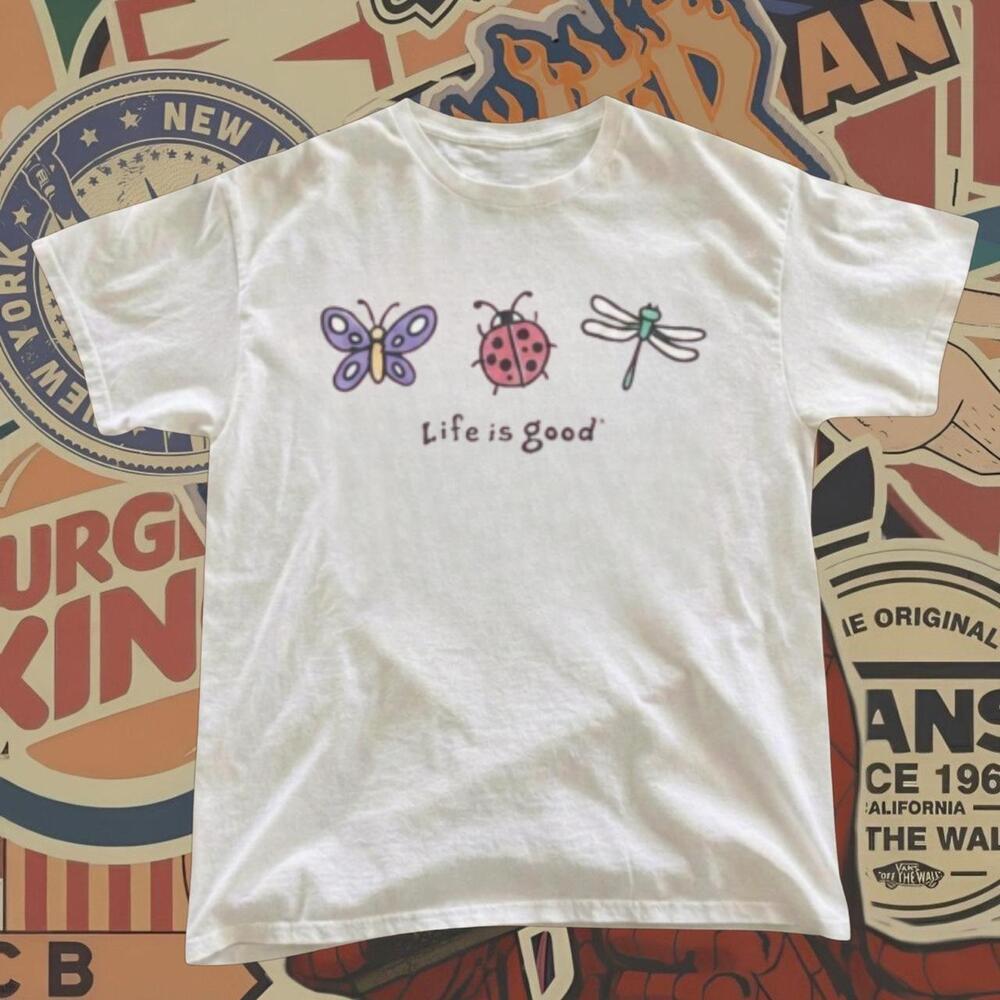 Life Is Good White T-Shirt